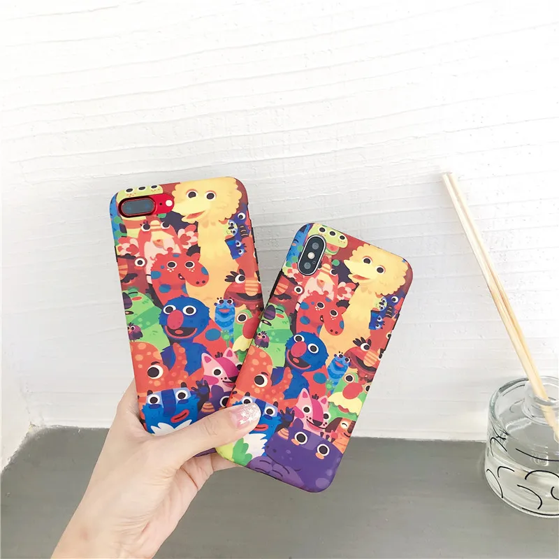 Casing iphonex 6 6S 7 8 plus XR XS Max Soft Case TPU Cover cute cartoon Shell |