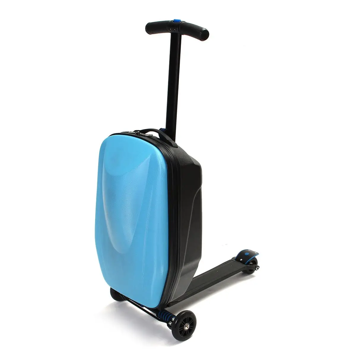 

21 inch Scooter Luggage Travel Electric Rolling Luggage Suitcase Trolley Case bag With Wheels Scooter Skateboard New