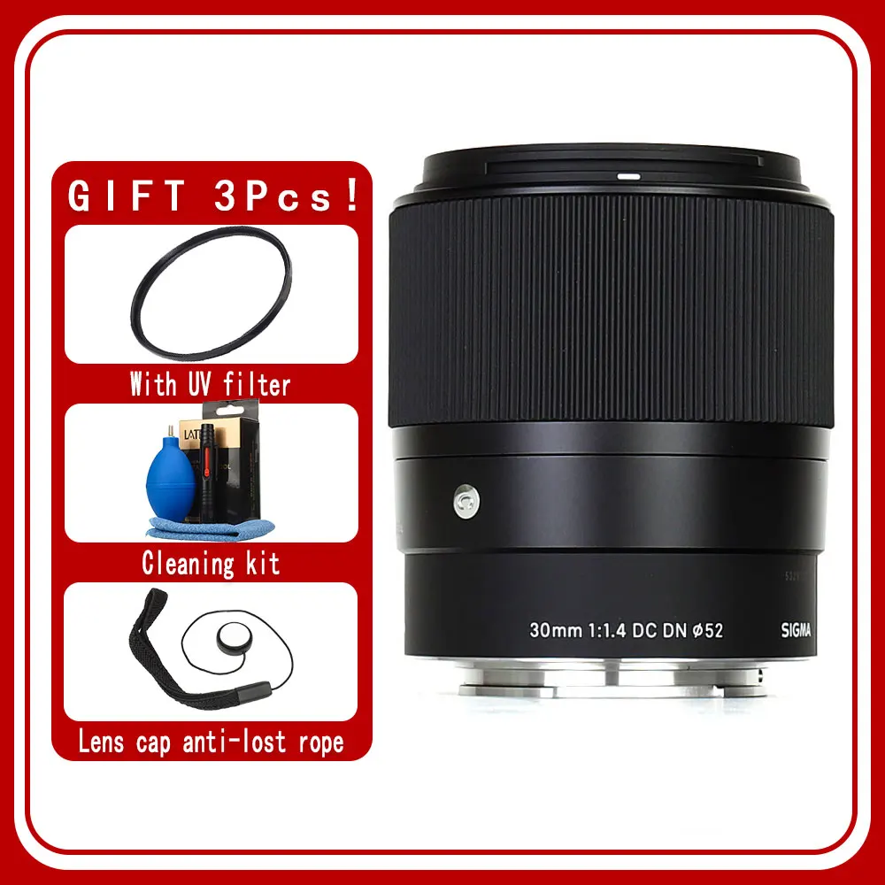 Sigma 30Mm F1.4 Dc Dn Obiettivo Contemporaneo Per Canon Sony E