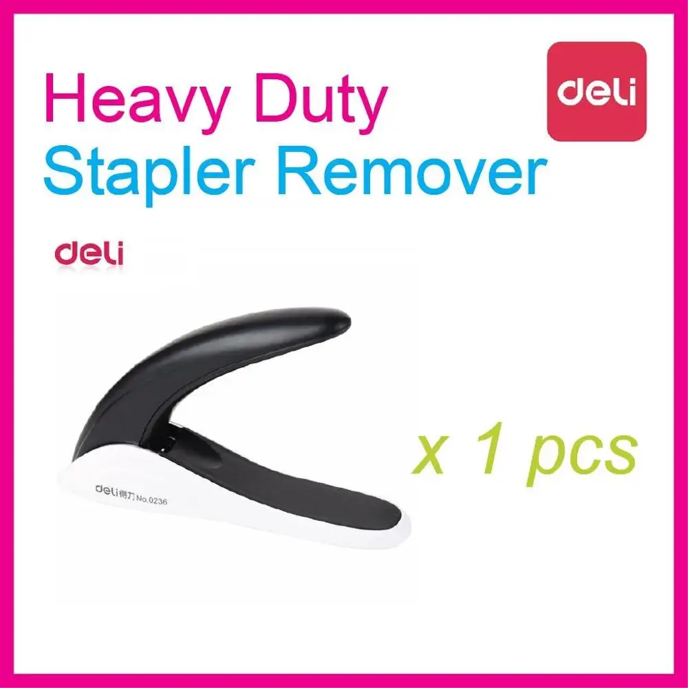 

Deli Heavy Duty Stapler Staple Remover For 24/6 / 26/6 / 23/13 Staples Office Stationery