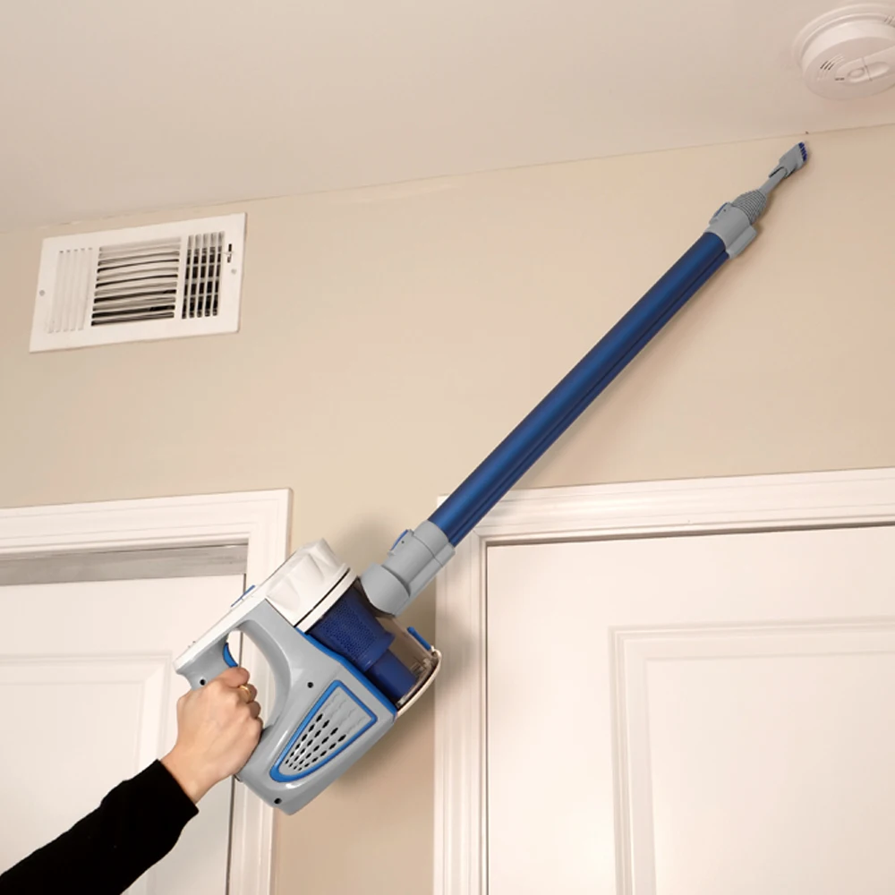 

Vacmaster 2-in-1 Wireless Vacuum Cleaner Hangable Portable Lightweight Low Noice Handheld Stick Vacuum with 21.6V Cordless Bat
