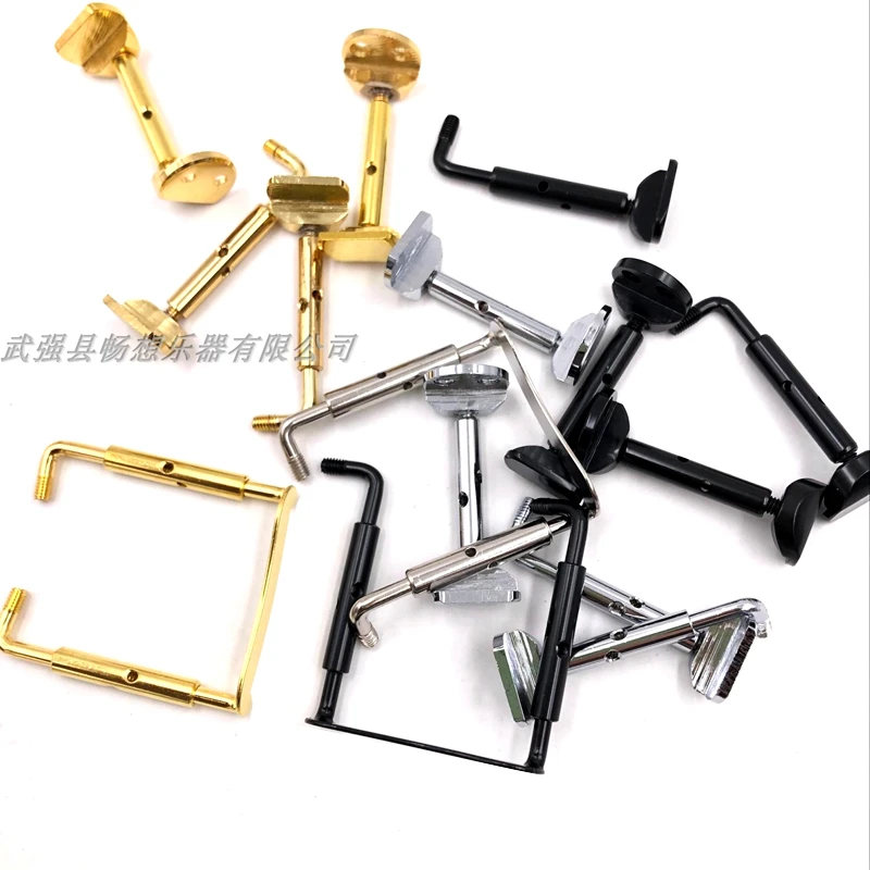 1pcs/5pcs Viola fission/Chinrest Clamp Screws Silver/Black/Golden，Chinrest screw wrench Tool，Viola Replacement Parts accessories