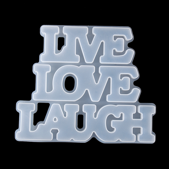 Uppercase Letters Resin Mold Capital Silicone Soft Resin Mould UV Epoxy Jewelry Keychain Pendant Making Tools