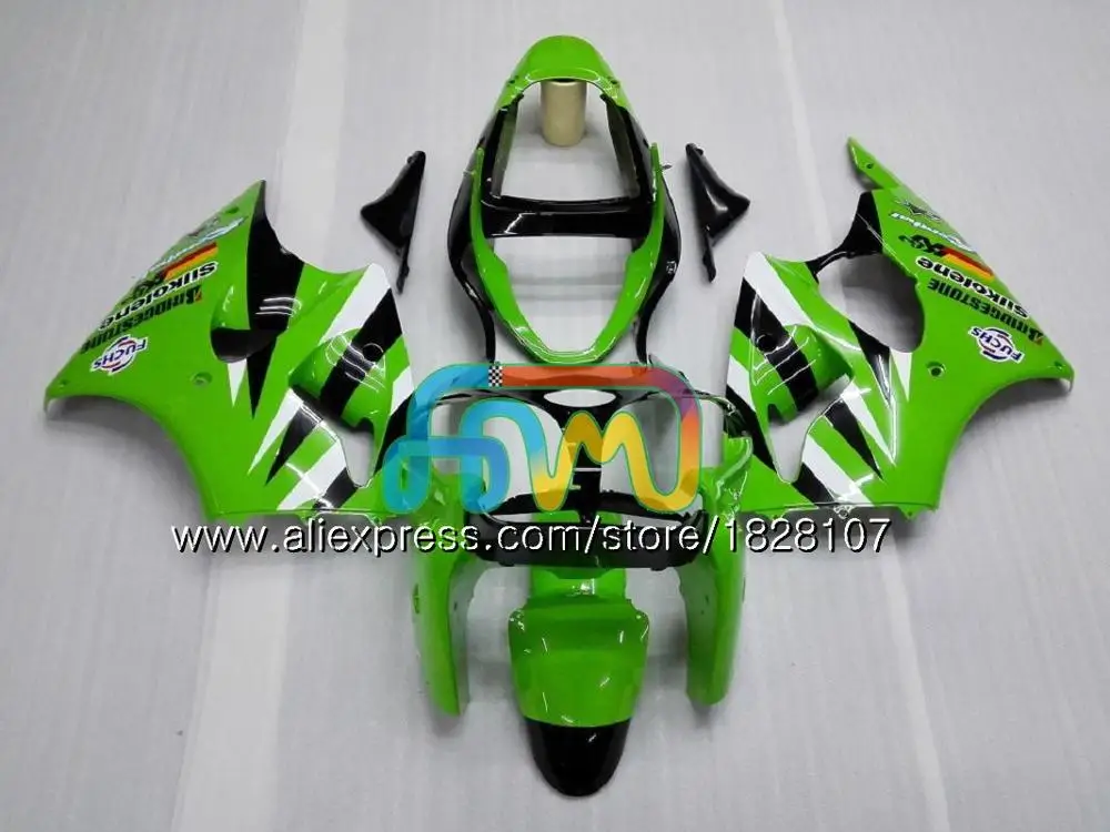 Корпус для KAWASAKI ZX-636 ZX 6R 636 600 CC 6 R ZX636 13BS. 0 600CC ZX-6R ZX600 ZX6R 00 01 02 2000 2001 2002 обтекателя Камуфляж - Цвет: No. 9