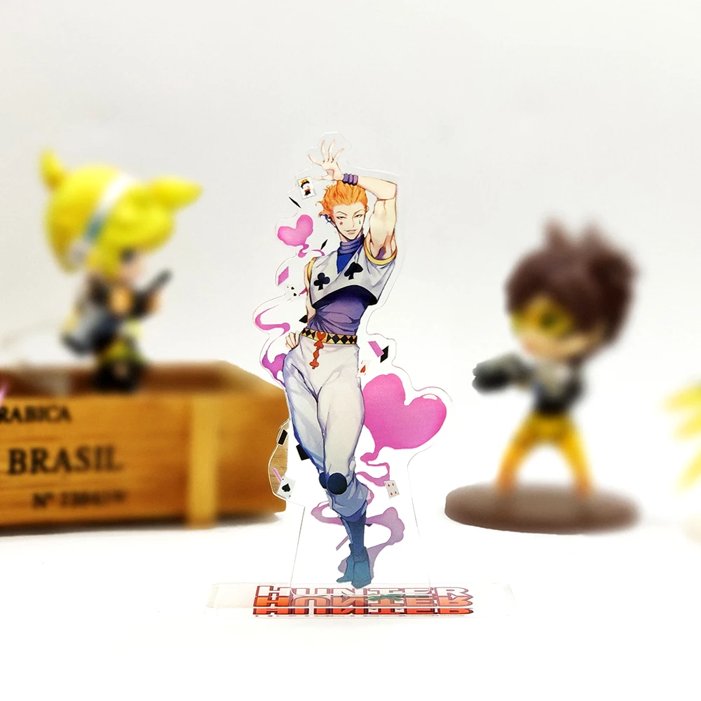 Love Thank you HUNTER × Hisoka фигурка на акриловой подставке модель двухсторонняя подставка