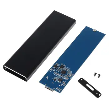 

Black USB 3.0 to 2012 Hard Drive Enclosure Box Portable SSD Box to USB for Air 2012 A1466 A1465 MD223 MD232
