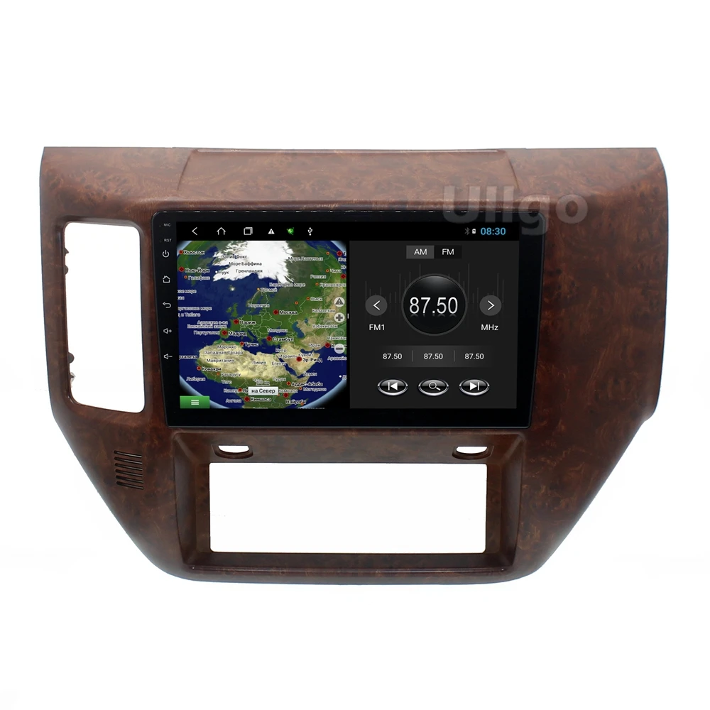 " Восьмиядерный Android 9,0 автомобильный DVD gps для Nissan Patrol Super Safari/Y61 2004-2010 Авторадио gps Мультимедиа Navi Автомобильная головная установка