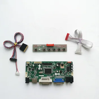 

Fit B140RW01 B140RW02 B140RW03 VGA HDMI DVI LVDS 40Pins WLED 14" 1600*900 LCD panel M.NT68676 screen controller board DIY kit