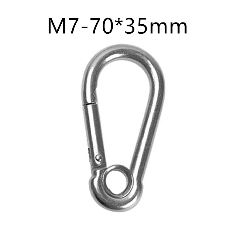

Rope Buckle Clip Mountaineering Carabiner Spring Hook Safety Lock Accessories
