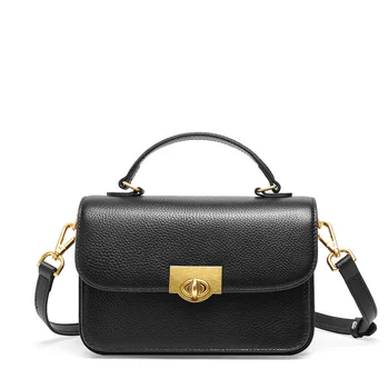 

2019 Summer Fashion Women Bag Genuine Leather Handbags Shoulder Bag Small Flap Crossbody Bags For Women Messenger Bags