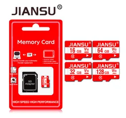Carte mémoire haute Performance de classe 10, 16 go/32 go/64 go/128 go, carte SD pour voiture, DVR MiniSD, TF, rapide 