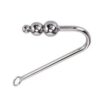 Metal Anal Hook BDSM Sex Toys Anal Ball Butt Plug Bondage Prostage Massager Anal Dildo Chastity Drop Shipping 6