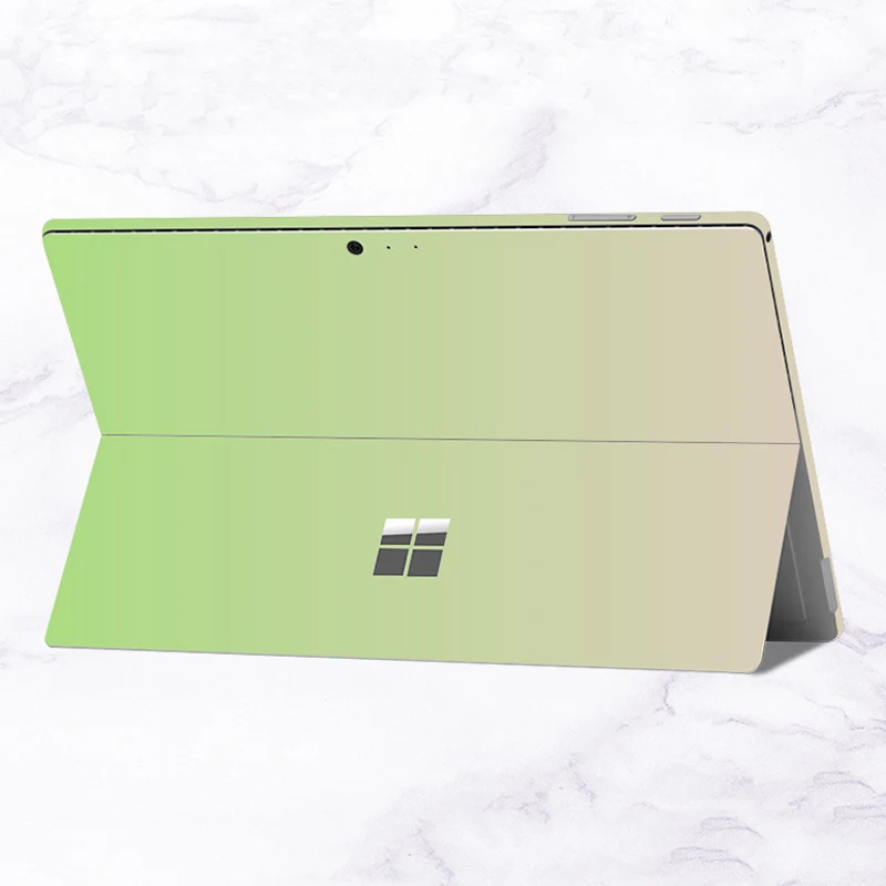 C3 Виниловые наклейки для microsoft Surface Pro 4 Pro 5 Pro 6 градиентный цвет кожи ноутбука для Surface Pro 3 4 5 6 защитная крышка - Цвет: C3