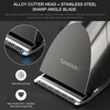 RIWA RE-6305 Washable Rechargeable Hair Clipper Professional Barber Trimmer With Carbon Steel Cutter Head 4