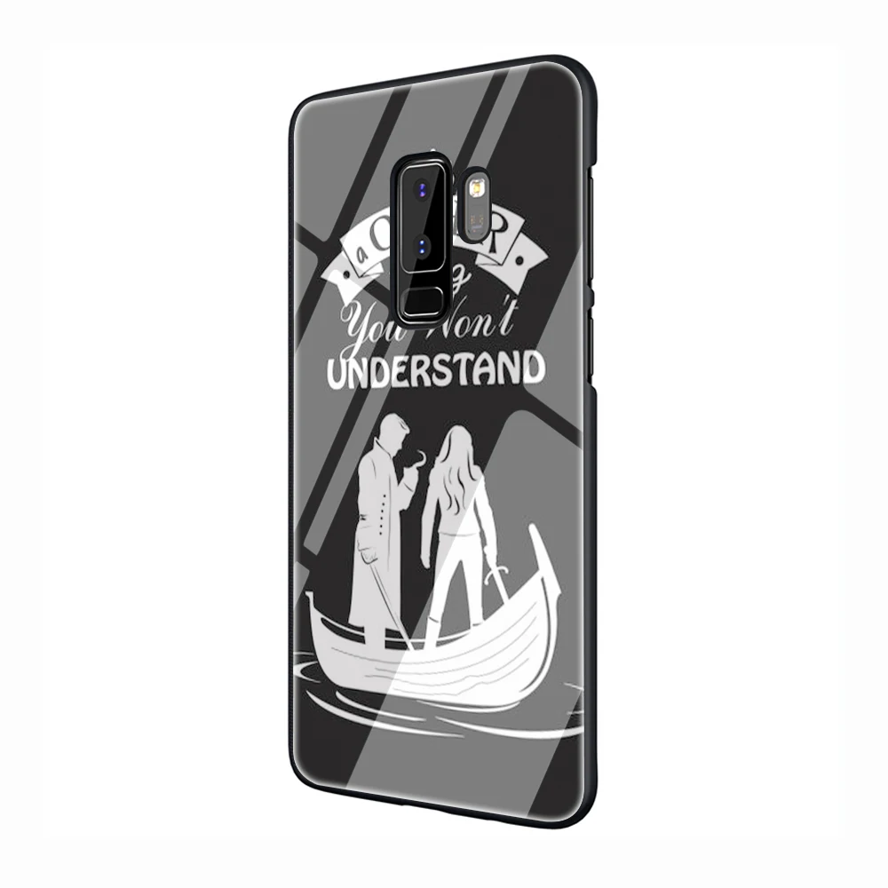 EWAU Once Upon A Time Стекло чехол для телефона для samsung Galaxy S7 8; большие размеры 9, 10; плюс 10 плюс Note8 9 10 плюс A10 20 30 40 50 60 70