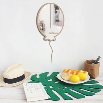 

Wall Mirror Sticker Acrylic Decorative Mirror for Children Room Balloon Hanging Mirror Decoration Kids Christmas Gift HM0088