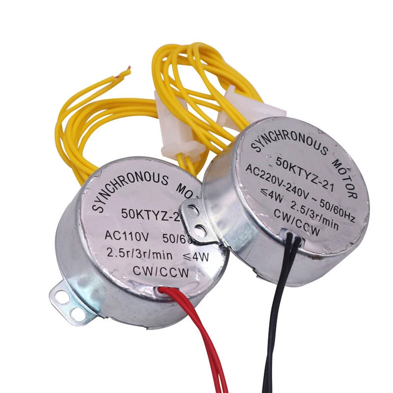 Инкубатор с синхронным мотором 10 шт. AC220V или AC110V 2 5/3r/мин CW/CCW 50KTYZ 21 автоматический