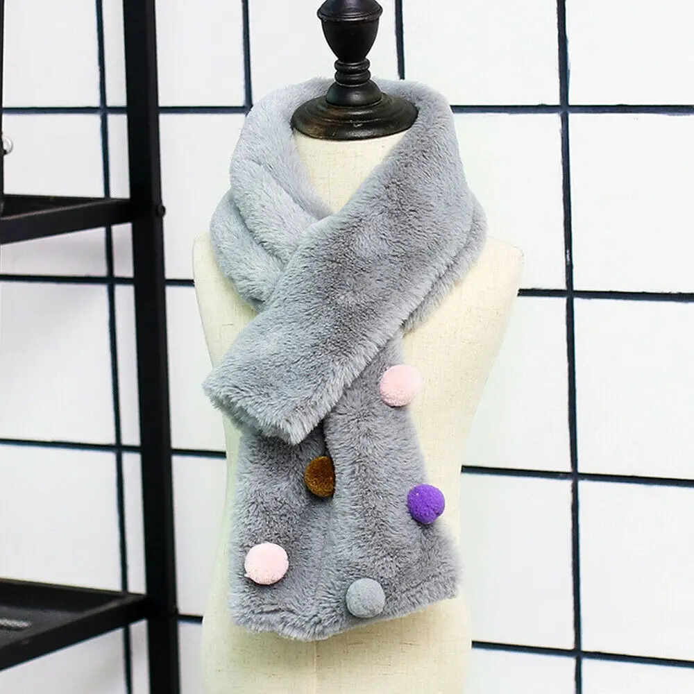 10 17 Style Kids Boys Girls Soft Scarf Children Winter Neck Warmer Scarves Neckerchief Shawl - Цвет: 10