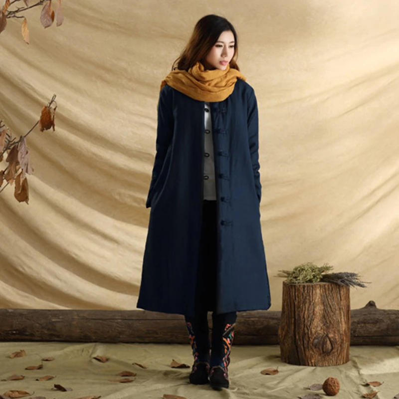Зимняя куртка для женщин топы теплая длинная одежда манто Femme Veste Hiver размера плюс Zaful Miegofce Ropa Parkas Mujer Casacos YL182 - Цвет: purplish blue