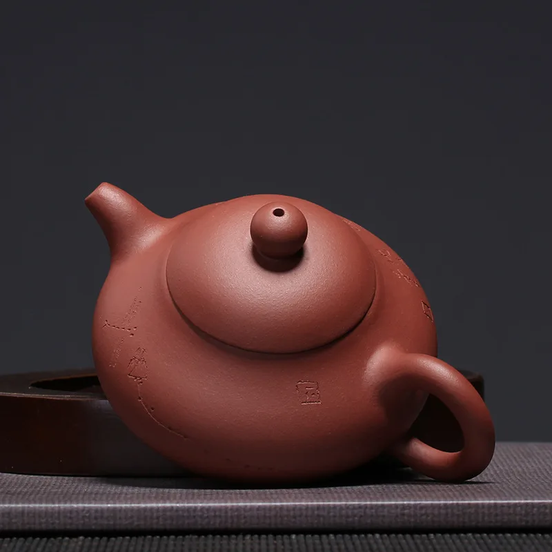 Исин Фиолетовый Глиняный Чайник для китайского чая кунг-фу горшки Цин грязи юру горшок 150 мл