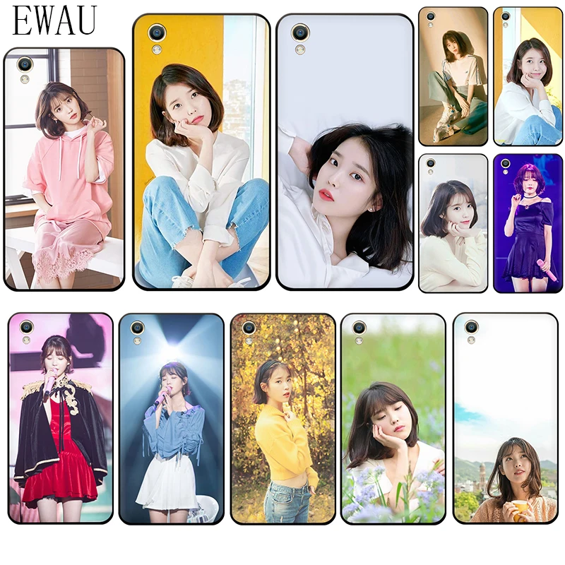

EWAU stars Lee Ji Eun IU Silicone phone case for OPPO A5 A57 A59 A83 A73 F7 F9 R9s R11s A37 A7 A77 F11 R15 R17 Pro