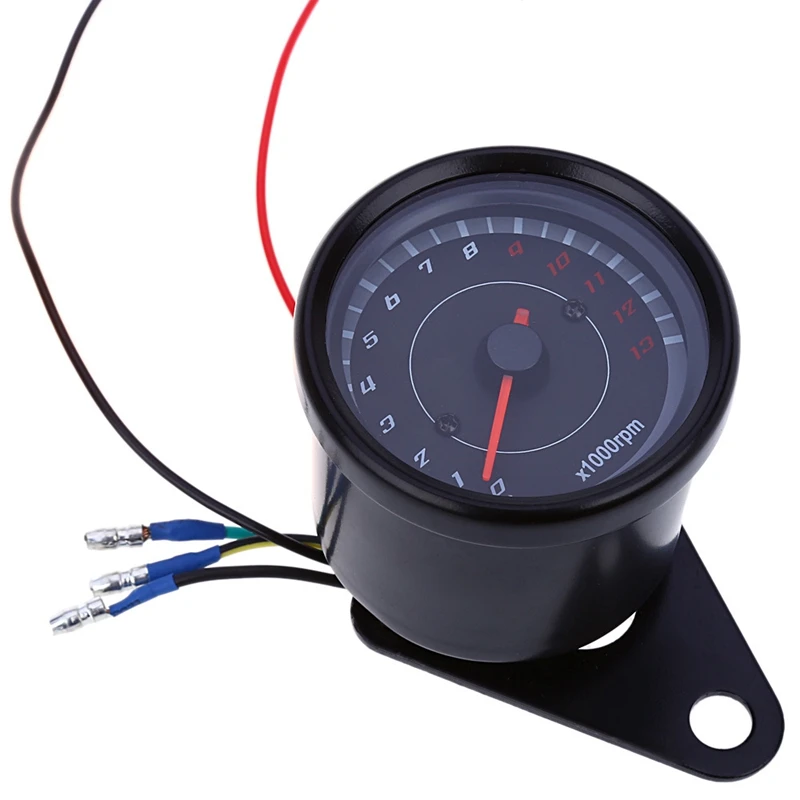 12V мотоциклов ATV Скутер 13000 RPM тахометр км/ч Спидометр двойной Дисплей одометр датчик