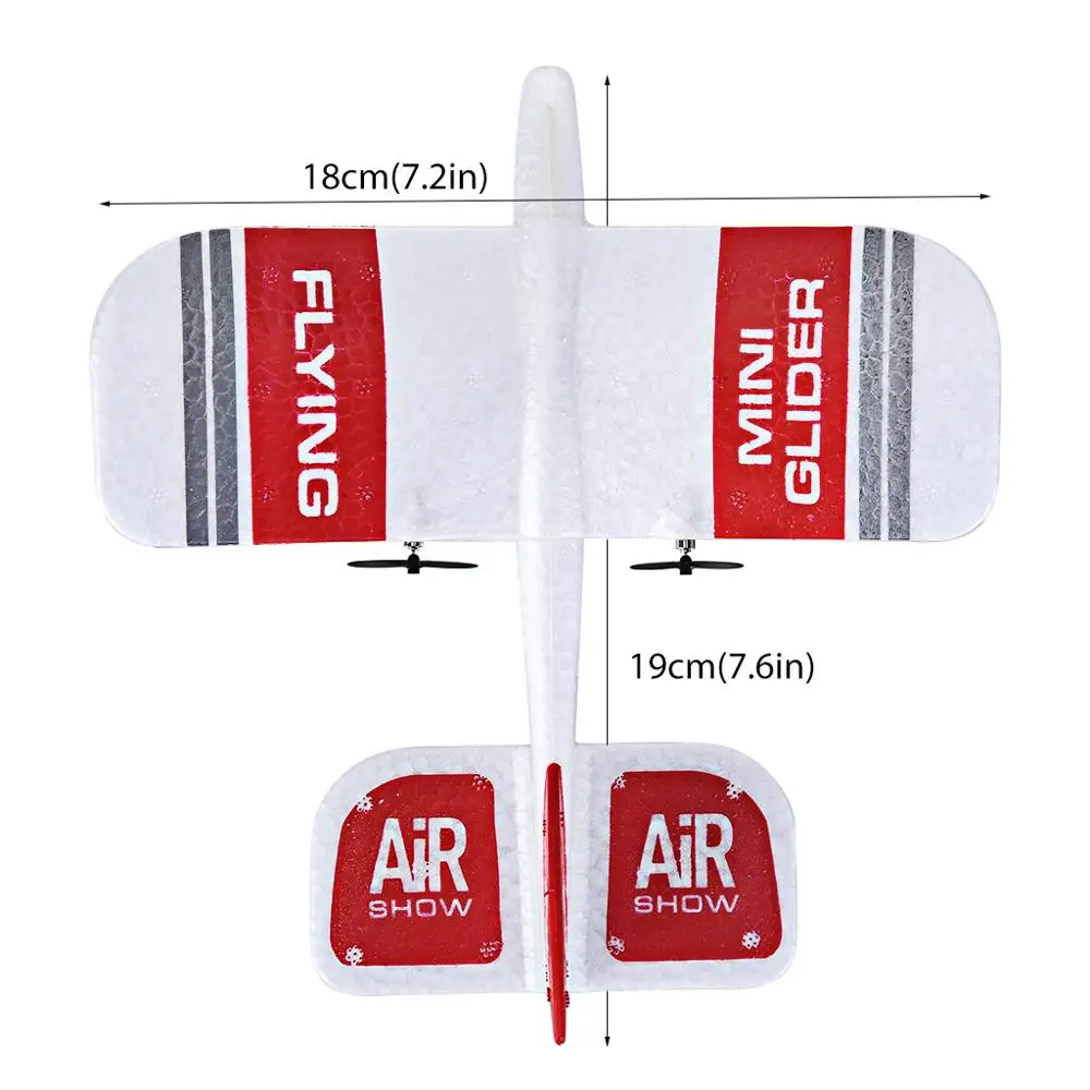 KF606 Mini RC Glider Airplane Hand Throwing foam drone Fixed wing Remote Control Wingspan dron Model outdoor Plane toys for boys 5