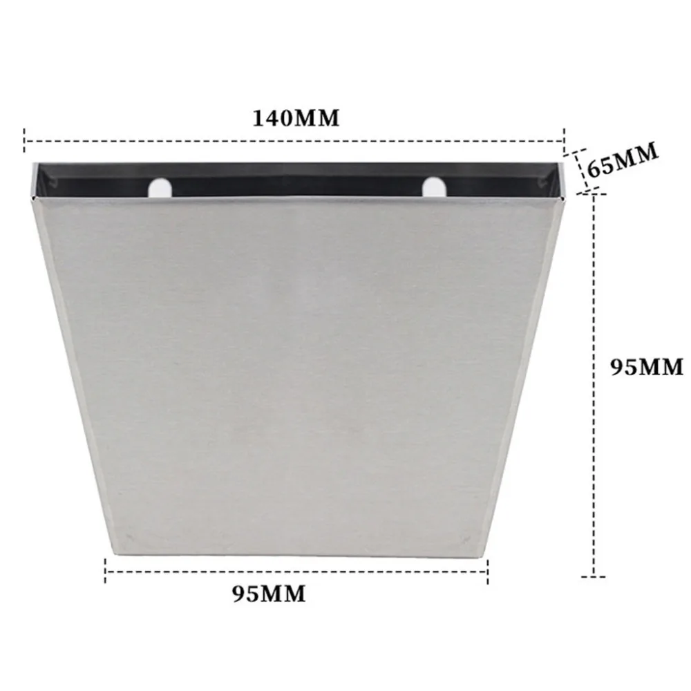 Capsule collection bucket Stainless Steel Bar Wall Mount Bottle Beer Opener Tool Cap Catcher Box #4C07 (2)