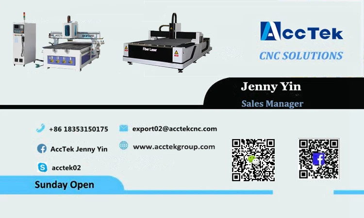 acctek new cnc machine