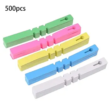 

500Pcs 8 Inch Wrap Around Plant Tags Bulk, Outdoor Waterproof Hanging Gardening Labels - 20x2cm Red Yellow White Blue Green