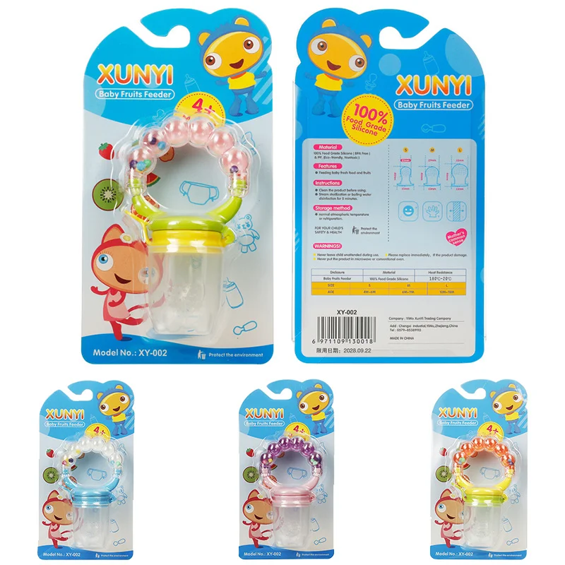 

Silicone Baby Pacifier Infant Nipple Soother Toddler Kids Pacifier Feeder For Fruits Food Nibler Dummy Baby Feeding Pacifier