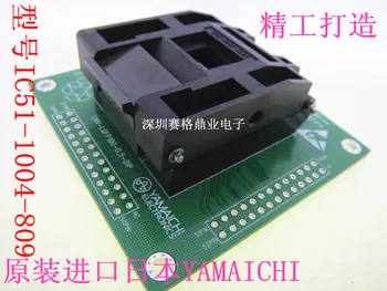 

IC51-1004-809 QFP100 LQFP100 TQFP100 16X16mm 14X14mm IC testing seat Test Socket test bench block QFP100 Programming seat