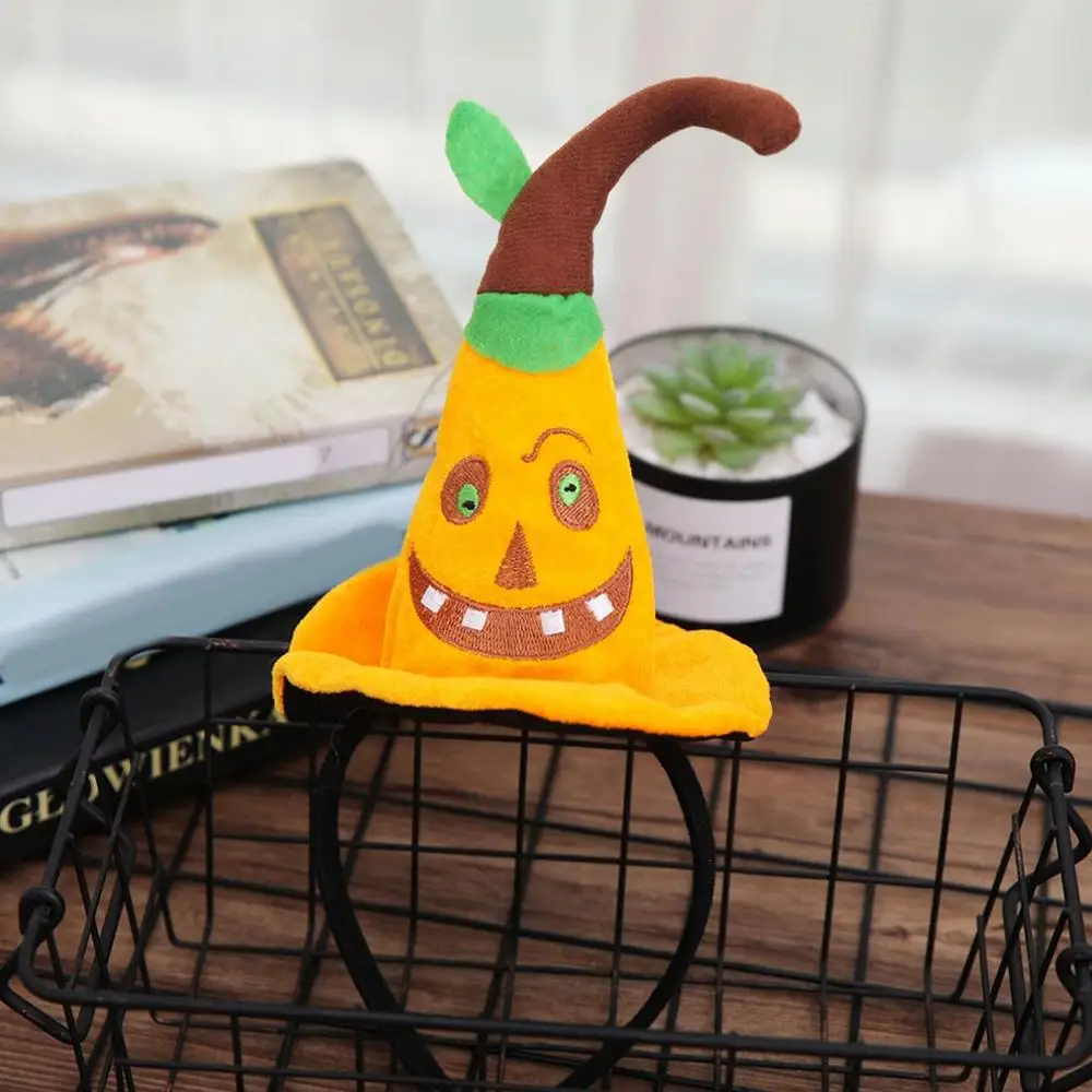 Halloween Decorations Performance Props Headband Halloween Head Buckle Witch Hat Children's Ghost Headband