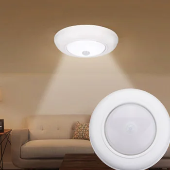 

Wireless Motion Sensor 17 Leds Light Bulb PIR Sensor Night Lamps Light Smart Home LED Ceiling Lamp Garage Stair Hallway White