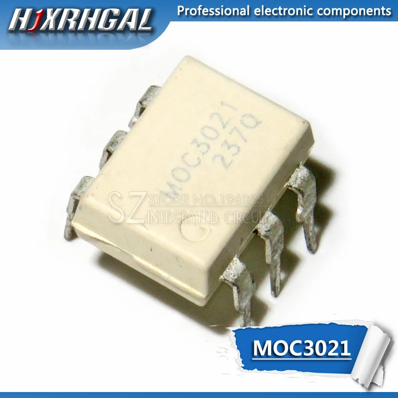 

1PCS MOC3021 DIP-6 optocoupler 3021 MOC3021M new original
