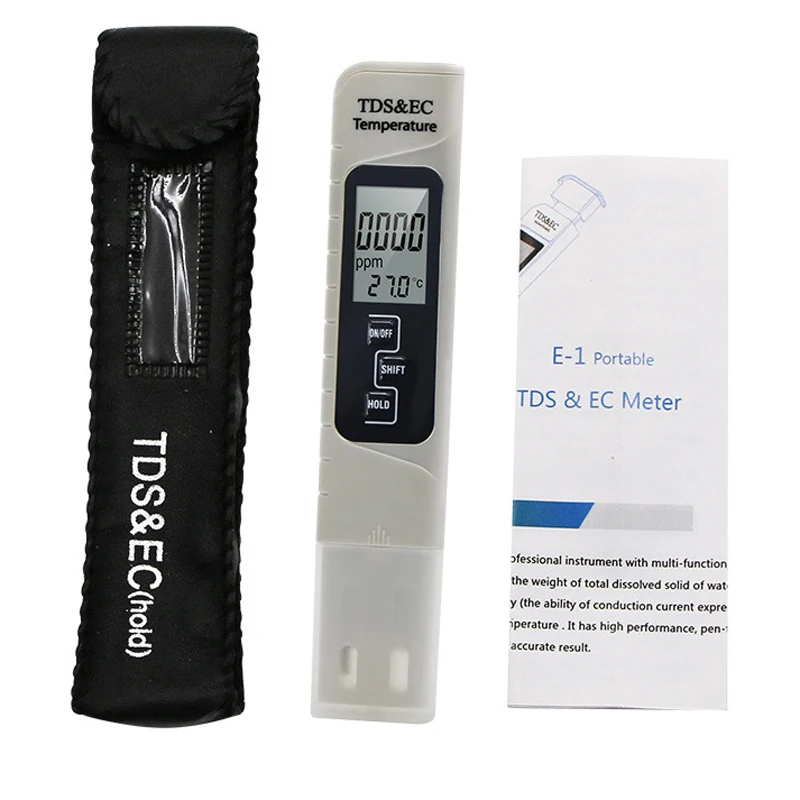New Electric Digital TDS&EC Meter Tester Conductivity Hydroponics Water Test Pen