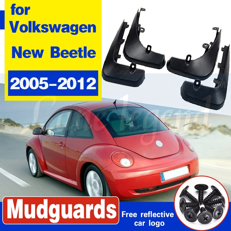 A-Premium Mud Flaps Splash Guards Replacement for Volkswagen Beetle 2008-2012 4-PC Set A-Premium Mud Flaps Splash Guards Replacement for Volkswagen Beetle 2008-2012 4-PC Set