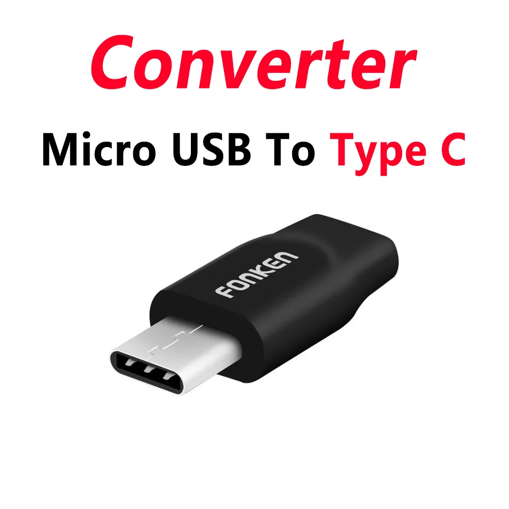 FONKEN Micro USB кабель 10 см карманные телефонные кабели Запасные запасные аккумуляторы для путешествий Быстрая зарядка шнур 2.4A брелок лапша Android кабель для передачи данных - Цвет: Black Type C Plug