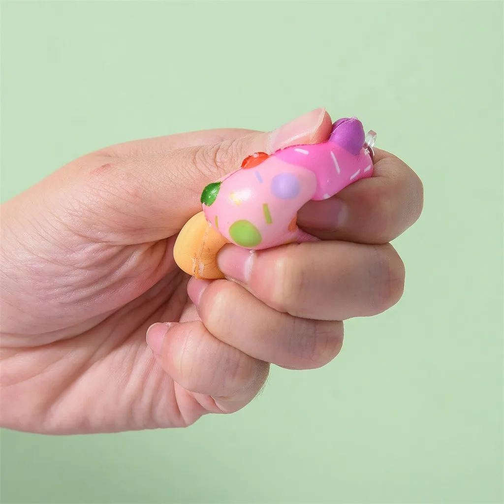 Подарочные игрушки для детей, детские игрушки, Kawaii, восхитительный торт с мороженым, ароматический крем, медленный брелок, игрушка для снятия стресса, Новое поступление