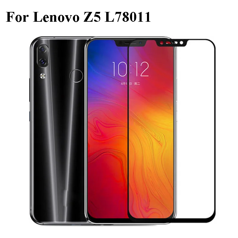 Закаленное стекло для Lenovo Z5 защита экрана Z5S L78071 закаленное L78011 Z 5 полная защитная