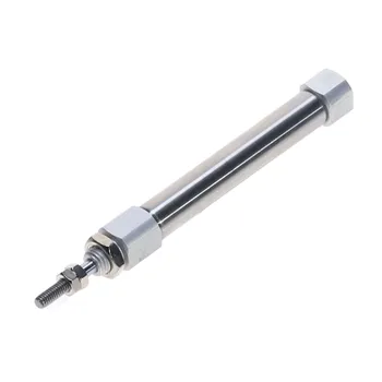 

CDJ2B 10mm Bore To 10~100mm Stroke Mini Pneumatic Fittings Air Cylinder Port M5x0.8