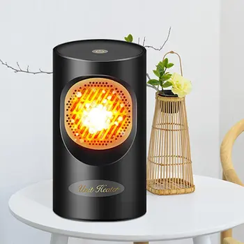 

Creative Electric Heater Hot And Cold Wind Mini Cartoon Heater Touch Screen Desktop Household Heater