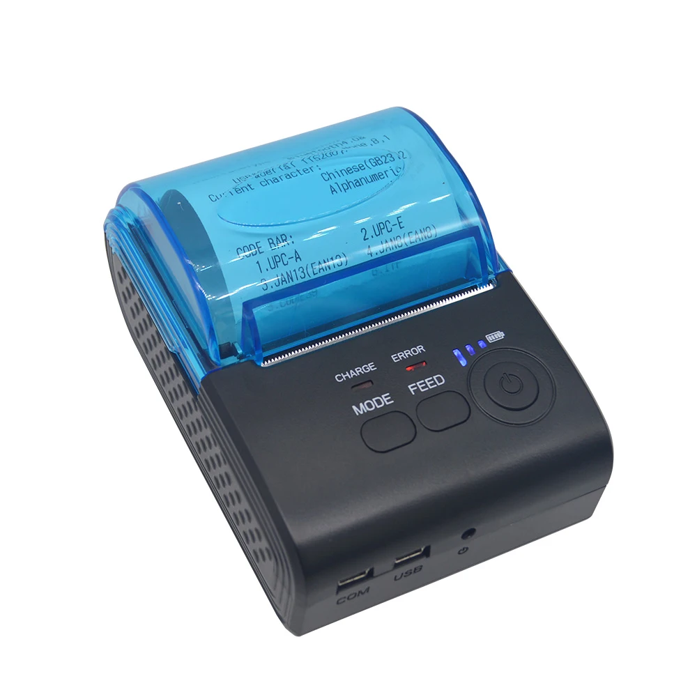 58mm Bluetooth Handheld Wireless thermal POS printer Take-out cash register for Android &amp iOS Windows |