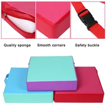 Моющиеся регулируемые съемные подушки для детей ясельного возраста, переносная Складная подставка для стула, увеличивающая рост