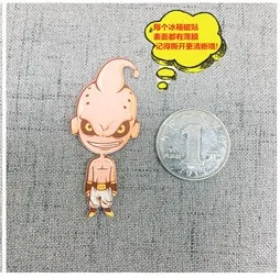 Милый мультфильм DRAGON BALL магниты на холодильник высококачественная акриловая краска магниты на холодильник Супер Saiyan магниты на холодильник - Цвет: 8