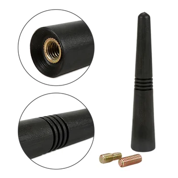 

1Pcs Car Antenna Signal Multifunctional Universal Fiber Radio 4"Inch Replacement Auto FM Receiver Car Accessories Car styling