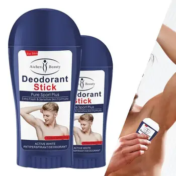 

50ml Deodorant Men's Body Lotion Pure Non-Toxic Natural Antiperspirant Refreshing Body Odor Deodorant Body Underarm Odor Cream