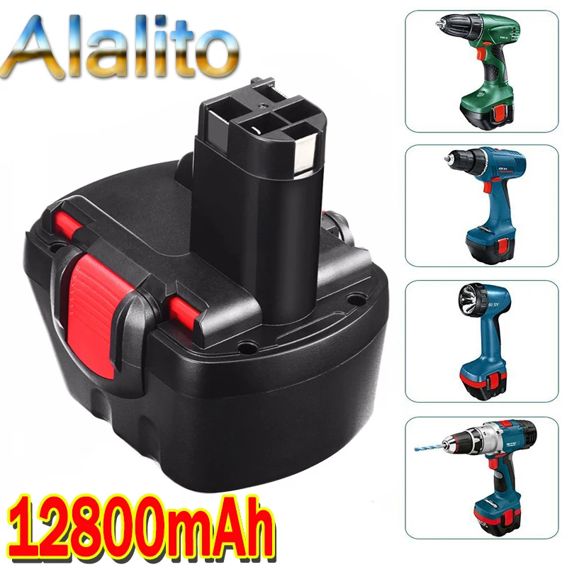 Аккумуляторная батарея PSR 1200 для Bosch 12 В 12800 мА/ч GSR 8 а/ч AHS GSB 12VE 2 BAT043 BAT045 BAT046 BAT049 BAT120