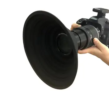 

The Ultimate Lens Hood for Nikon Canon Sony Camera Lens 58-77mm Take Reflection-Free Photos Video Silicone Camera Lens Hood