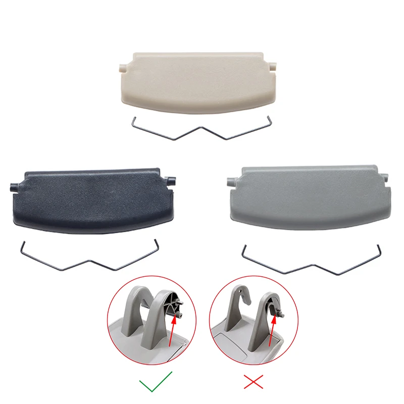 Black/Gray/Beige Car Armrest Lid Console Cover Latch Clip Catch for